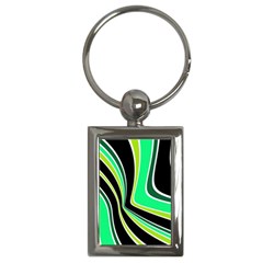 Colors Of 70 s Key Chains (rectangle)  by Valentinaart
