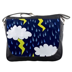 Thunderstorms Messenger Bags by BubbSnugg