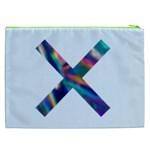 Holo X Contrast Cosmetic Bag (XXL)  Back