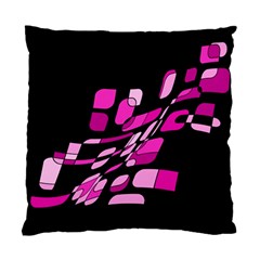 Purple Abstraction Standard Cushion Case (two Sides) by Valentinaart
