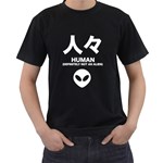 Not An Alien Men s T-Shirt (Black)