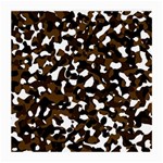 Black Brown And White camo streaks Medium Glasses Cloth (2-Side)