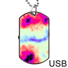 Calm Of The Storm Dog Tag Usb Flash (two Sides)  by TRENDYcouture