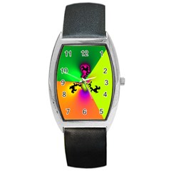 Creation Of Color Barrel Style Metal Watch by TRENDYcouture