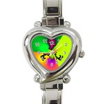 Creation Of Color Heart Italian Charm Watch