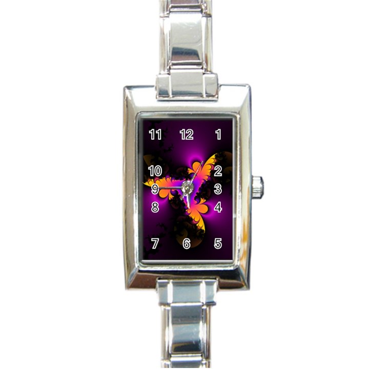 Beginning Rectangle Italian Charm Watch