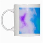 Blue And Purple Clouds White Mugs