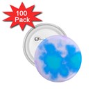 Blue And Purple Clouds 1.75  Buttons (100 pack) 