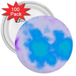 Blue And Purple Clouds 3  Buttons (100 pack) 
