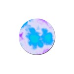 Blue And Purple Clouds Golf Ball Marker