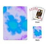 Blue And Purple Clouds Playing Card