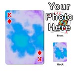 Blue And Purple Clouds Playing Cards 54 Designs  Front - DiamondK