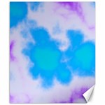 Blue And Purple Clouds Canvas 8  x 10 