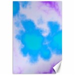 Blue And Purple Clouds Canvas 20  x 30  