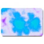 Blue And Purple Clouds Large Doormat 