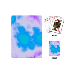 Blue And Purple Clouds Playing Cards (mini)  by TRENDYcouture