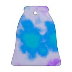 Blue And Purple Clouds Bell Ornament (2 Sides) by TRENDYcouture
