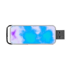 Blue And Purple Clouds Portable Usb Flash (one Side) by TRENDYcouture