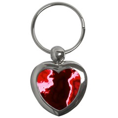 Crimson Sky Key Chains (heart)  by TRENDYcouture