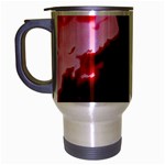 crimson sky Travel Mug (Silver Gray)