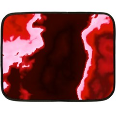 Crimson Sky Double Sided Fleece Blanket (mini)  by TRENDYcouture