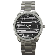 Gray Camouflage Sport Metal Watch by TRENDYcouture