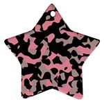 Kitty Camo Ornament (Star) 