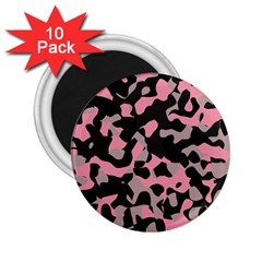 Kitty Camo 2 25  Magnets (10 Pack)  by TRENDYcouture