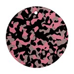 Kitty Camo Round Ornament (Two Sides) 