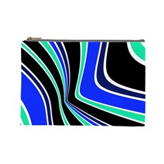 Colors Of 70 s Cosmetic Bag (large)  by Valentinaart