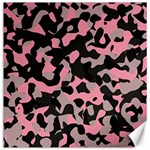 kitty camo Canvas 16  x 16  