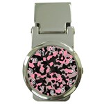 Kitty Camo Money Clip Watches Front