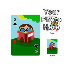 Brainiac Playing Cards 54 (mini)  by Valentinaart