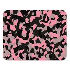 Kitty Camo Double Sided Flano Blanket (large)  by TRENDYcouture