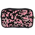 Kitty Camo Toiletries Bags