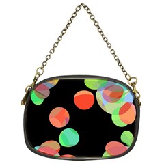 Colorful Circles Chain Purses (one Side)  by Valentinaart