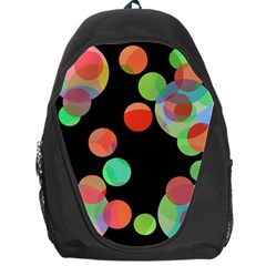 Colorful Circles Backpack Bag by Valentinaart