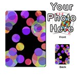 Colorful decorative circles Multi-purpose Cards (Rectangle)  Back 15