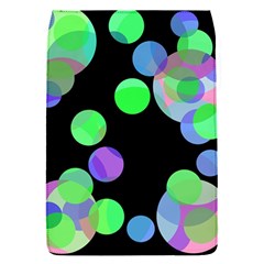 Green Decorative Circles Flap Covers (s)  by Valentinaart