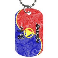 08-autumne Dog Tag (two-sided) 