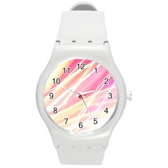 Light Fun Round Plastic Sport Watch (m) by tsartswashington