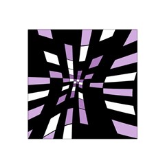 Purple Abstraction Satin Bandana Scarf by Valentinaart