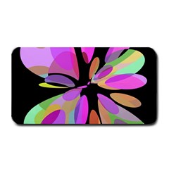 Pink Abstract Flower Medium Bar Mats by Valentinaart