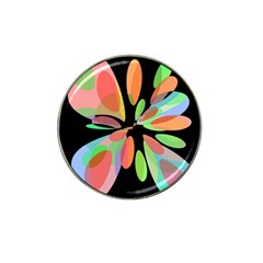 Colorful Abstract Flower Hat Clip Ball Marker (10 Pack) by Valentinaart