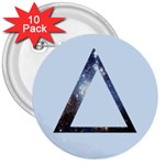 Delta  3  Buttons (10 pack) 