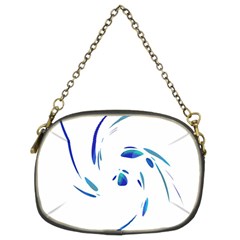 Blue twist Chain Purses (Two Sides) 