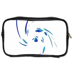 Blue twist Toiletries Bags