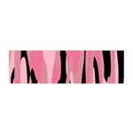 Black and pink Camo abstract Satin Scarf (Oblong)