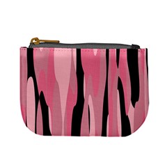 Black And Pink Camo Abstract Mini Coin Purses by TRENDYcouture