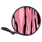 Black and pink camo abstract Classic 20-CD Wallets